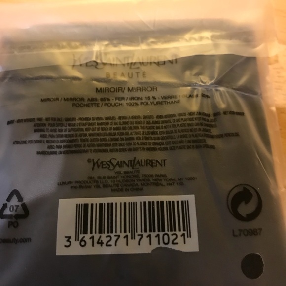 YSL Gold Compact Mirror - Picture 3 of 8